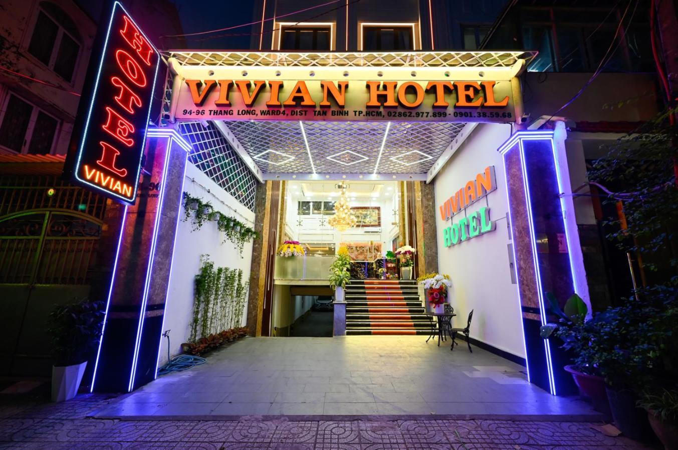 Vivian Airport Hotel Saigon Ho Si Minh-város Kültér fotó